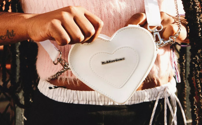 Dr Martens Vegan Mini Heart Shaped Bag