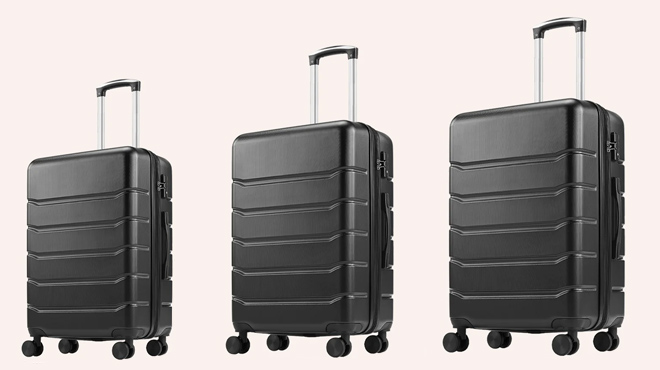 EDX Hardside Luggage Set 3 Piece