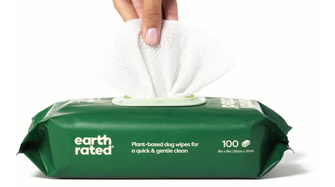 Earth Rated Hypoallergenic Dog Wipes