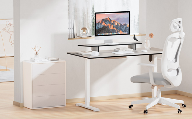 Electric Height Adjustable Standing Desk