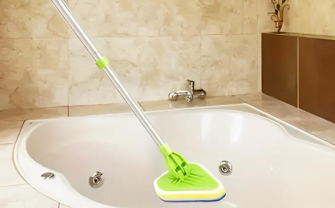 Extendable Shower Cleaning Scrub Brush