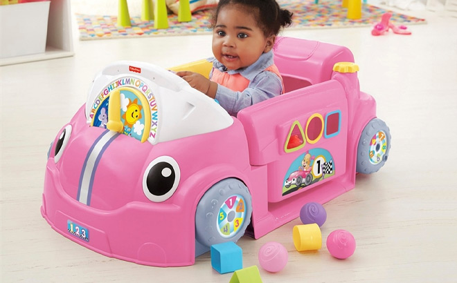 Fisher Price Baby Learning Toy Laugh Learn Crawl Around Car