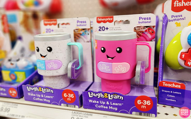 Fisher Price Laugh Learn Coffee Mugs