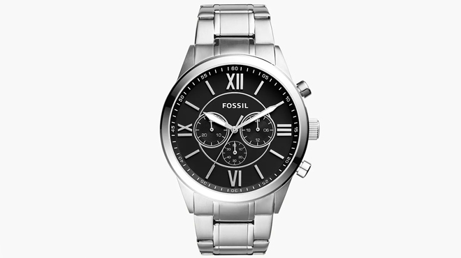 Fossil Flynn Chronograph Stainless Steel Watch