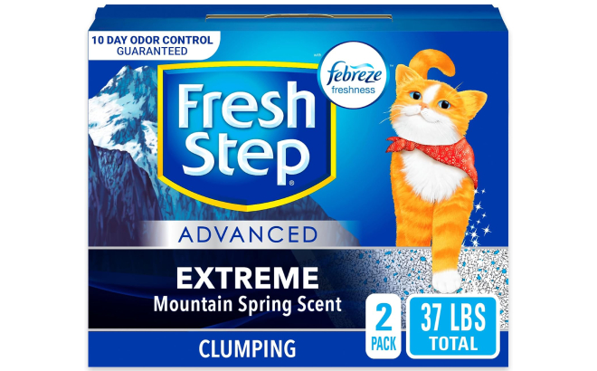 Fresh Step Advanced Clumping Cat Litter