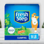 Fresh Step Clumping Cat Litter on the Table