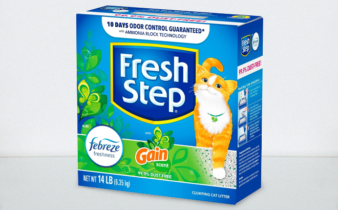 Fresh Step Clumping Cat Litter with Febreze