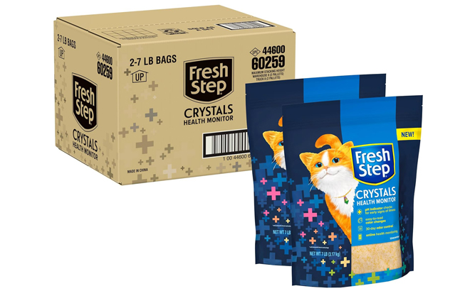 Fresh Step Health Monitoring Crystal Cat Litter