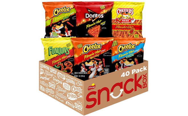 Frito Lay Flamin Hot Mix Variety Pack