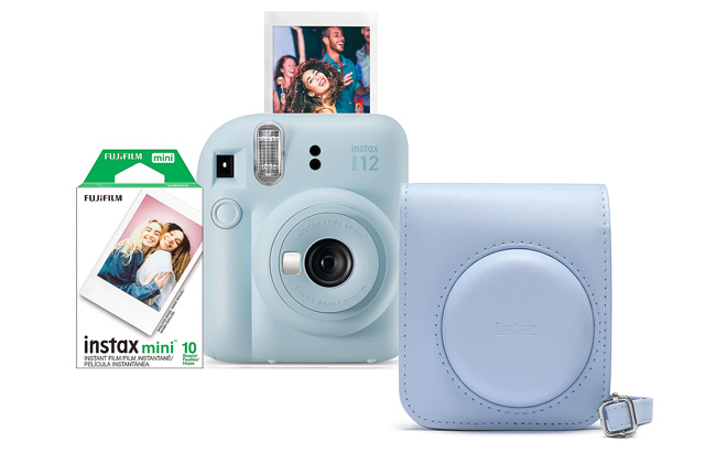 Fujifilm Instax Mini 12 Instant Camera with Carry Bag 10 Film Sheets