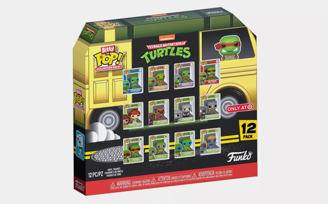 Funko Bitty POP Teenage Mutant Ninja Turtles Figures Collector Pack 12pk