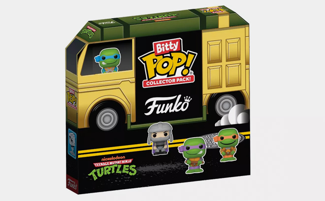 Funko Bitty POP Teenage Mutant Ninja Turtles Figures Collector Pack