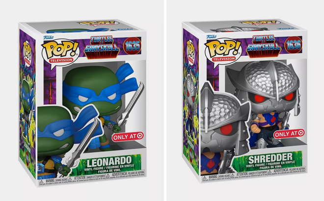 Funko POP TV TMNT MOTU Turtles of Grayskull Shredder Vinyl Figure