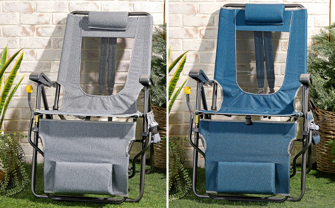 GCI Outdoor Legz Up Folding Lounge Chair