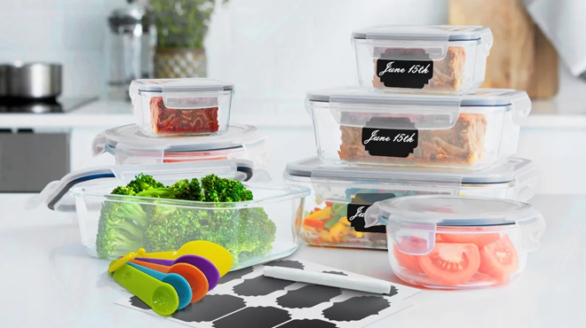 GPED 24 Piece Food Storage Containers