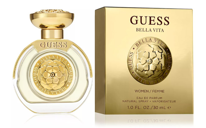 GUESS Bella Vita Eau de Parfum on a White Background