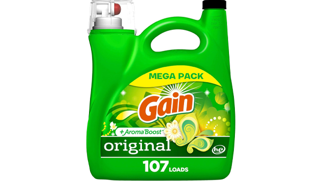 Gain Aroma Boost 107 Loads Laundry Liquid Detergent