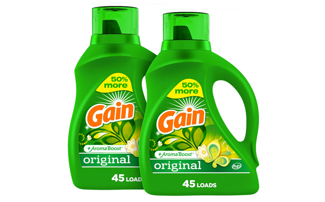 Gain Laundry Detergent Liquid Soap Plus Aroma Boost Original Scent