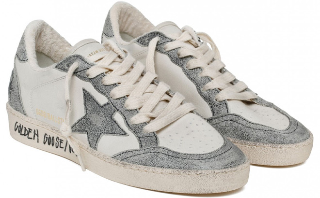 Golden Goose Ball Star Leather Suede Sneaker