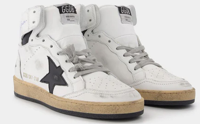 Golden Goose Sky Star Leather Sneaker