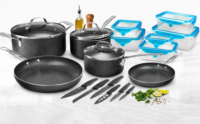 Granitestone Non Stick Cookware Set