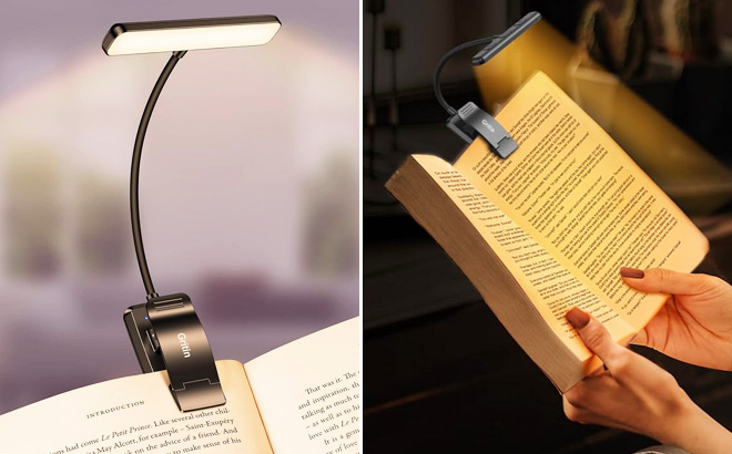 Gritin LED Rechargeable Book Light