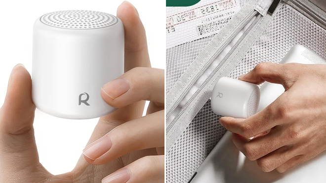 Hands holding White Noise Sound Machine