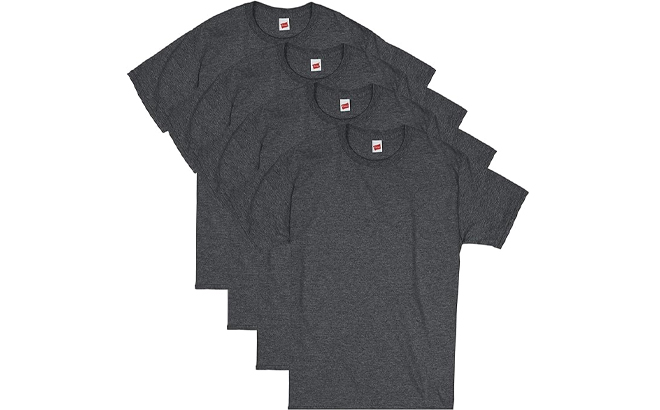 Hanes Mens Essentials Tshirt 4 Pack