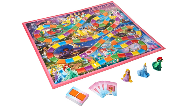 Hasbro Gaming Candy Land Disney Princess Edition