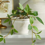 Hearth Hand with Magnolia 8 Inch Mini Faux Ivy Plant on a Table