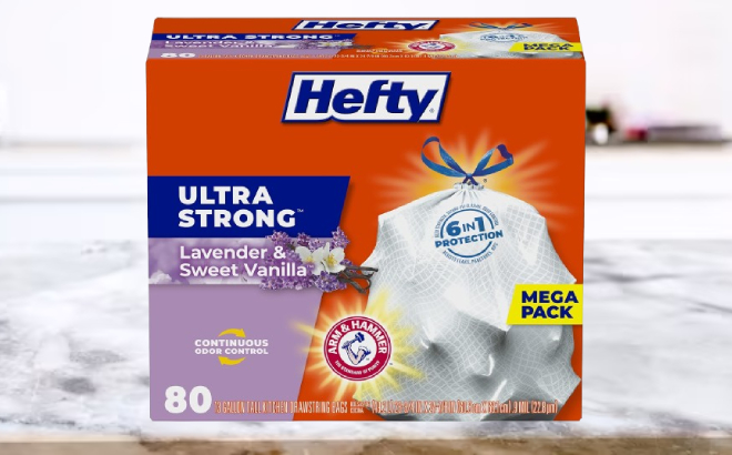 Hefty Ultra Strong 13 Gallon Trash Bags