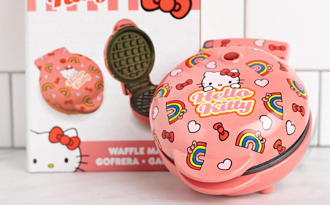 Hello Kitty Mini Waffle Maker