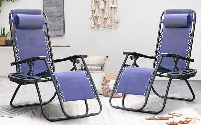 Homall Patio Zero Gravity Chair 2 Pack