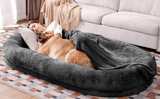 Human Dog Bed for Adult People