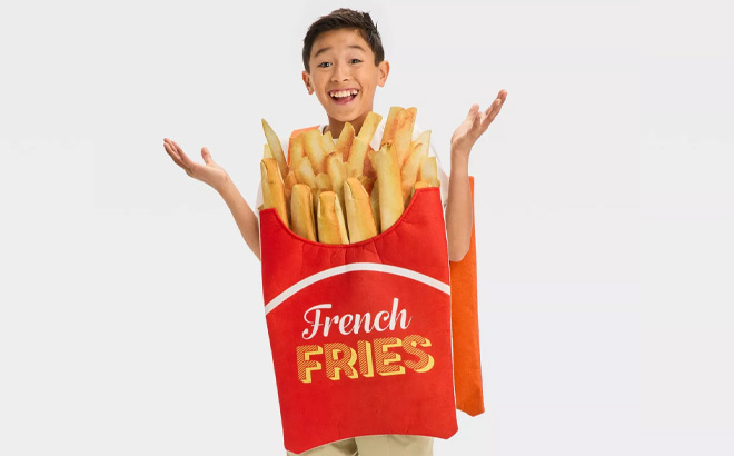 Hyde & EEK Boutique French Fries Halloween Costume Sandwich Board