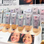 IT Cosmetics CC Cream Foundations on display