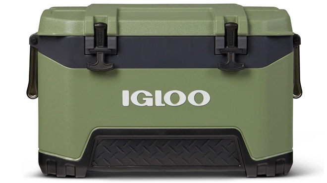 Igloo 52 qt BMX Hard Cooler in Oil Green Color