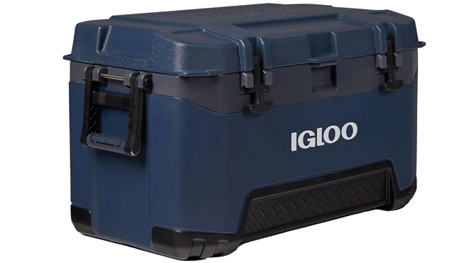 Igloo 72 qt BMX Hard Cooler in Rugged Blue Color