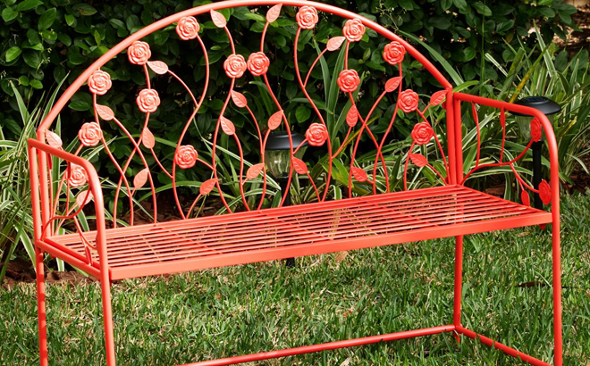 Improvements Bench in Bronze Color