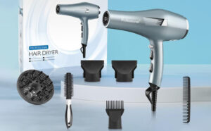 Ionic Salon Hair Dryer with Attachments