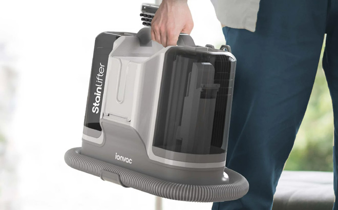 Ionvac Stain Lifter Portable Carpet and Upholstery Cleaner Vacuum