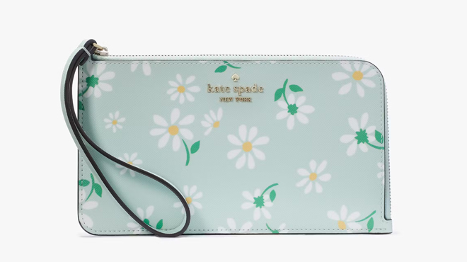 Kate Spade Daisy Medium L Zip Wristlet