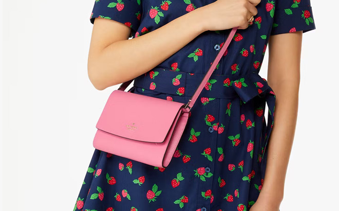 Kate Spade Pink Perry Leather Crossbody