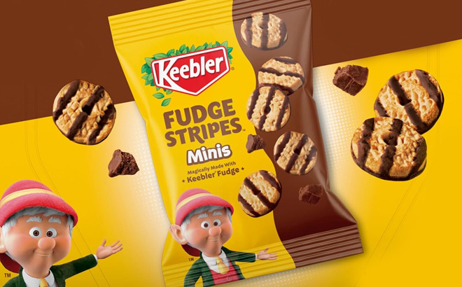 Keebler On The Go Fudge Stripes Cookies