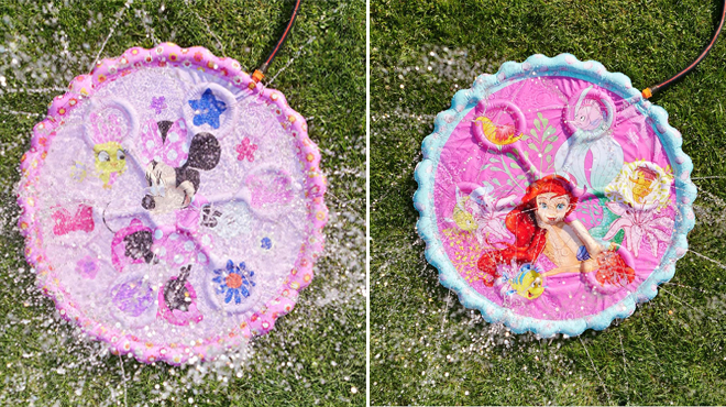 Kids Splash Mat Minnie Mouse and Princess Ariel