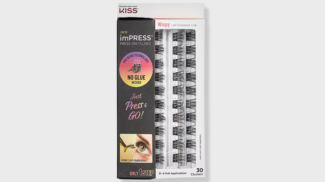 Kiss imPRESS Press On Falsies Eyelash Clusters