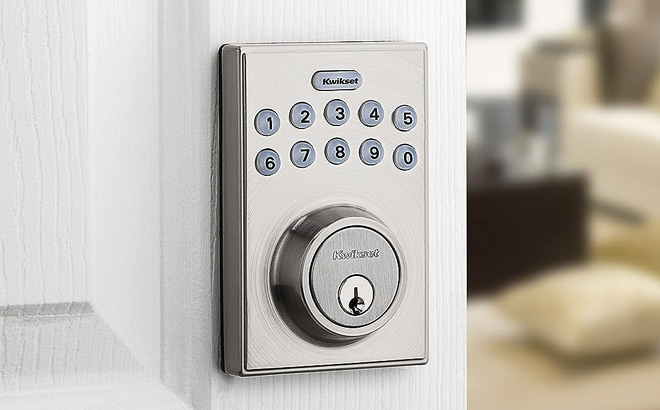 Kwikset Contemporary Electronic Keypad Single Cylinder Deadbolt