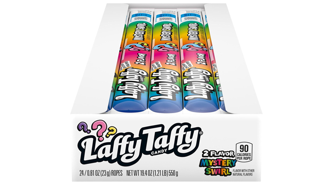 Laffy Taffy Ropes Mystery Swirl 24 Count Box