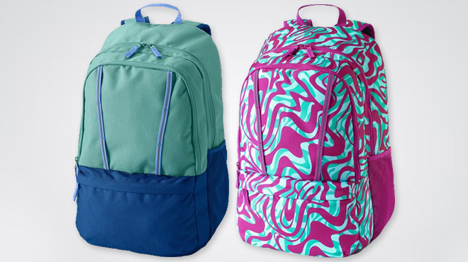 Lands End Kids ClassMate Large Backpacks