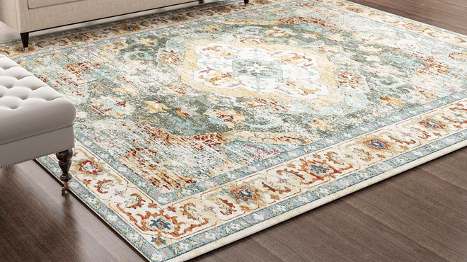 Larhom 5x7 Washable Area Rug